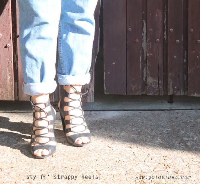 STYLIN’ Strappy Heels